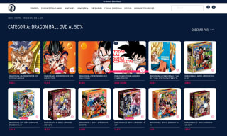 Toda la categoría DRAGON BALL DVD 50% Descuento en Selecta vision.