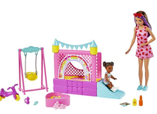 Barbie Skipper Babysitters springkussen speelset voor €18,99 bij Amazon.nl