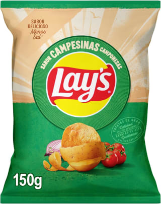 3 Lay's Campesinas Patatas Fritas 150g por 3,74€