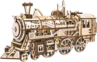 PRECIAZO LOCOMOTORA locomotora de tren de madera, 3D LK701 DE ROKR por solo 14,49€