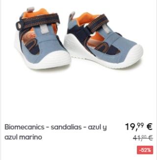 BIOMECANICS - Zapatos por menos de 20€