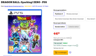 DRAGON BALL: Sparking ZERO voor €44,99 bij Bol