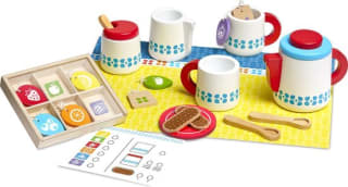 Melissa & Doug 20-delige houten theeset voor €15,39 bij Bol.com