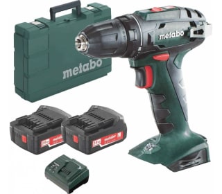Metabo BS 14,4V + 2x Accu + koffer accu boormachine voor €119,99 bij Gereedschapcentrum