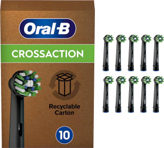 Oral-B Cross Action 8+2 GRATIS - CleanMaximiser opzetborstels voor €19,49bij Amazon