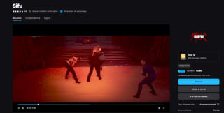 Gratis videojuego Sifu en Epic Games