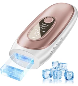 Depiladora Laser con Tecnología de Enfriamiento Rápido de Zafiro, IPL Depiladora de Luz Pulsada por 59,39€
