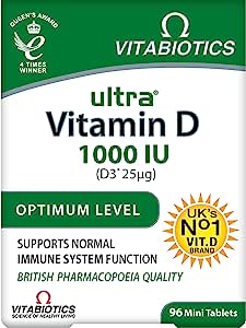 Grab Vitabiotics Ultra Vitamin D tablets sold at Amazon for £2.70