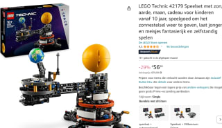 LEGO Technic - Planet Earth and Moon in Orbit 42179 voor €56,89 bij Amazon