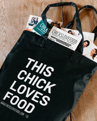 Stevige canvas tas voor €5 bij Chickslovefood