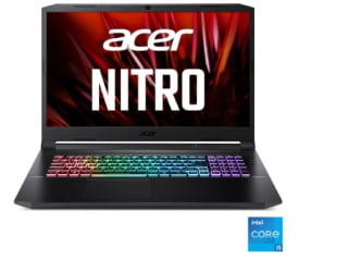 Portátil Gaming Acer Nitro AN517-53-55L9C, Intel Core i5 11300H con 8GB, 512GB SSD, FHD 17,3"-43,94cm, Nividia Geforce GTX 1650 4GB, Sin Sistema Operativo - Negro por 699€