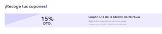 Hasta 50% + 15% + 5€ nuevo usuario regalos dia de la madre descuentazos
