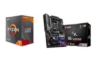 Pack Procesador AMD Ryzen 7 5700X y Placa base MSI B550 Tomahawk por 279€