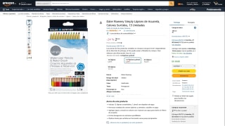 Daler Rowney Simply Lápices de Acuarela por 2,58€