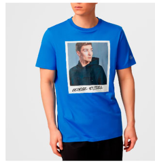 Camiseta con retrato de George Russell Mercedes-AMG F1 por 11.99€