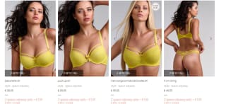 2 lingeriesets voor €130 dmv code bij Marlies Dekkers