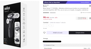Braun hasta 66% + 30% EXTRA preciazos en afeitadoras y depiladoras