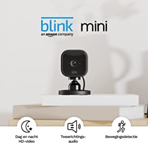Blink Mini 1080p Compacte slimme beveiligingscamera voor €22,99 bij Amazon.nl