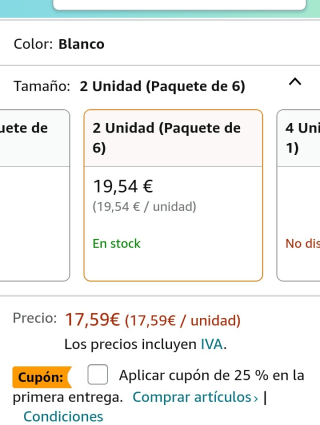 Colhogar Expert 6 x 2, Papel Cocina, Rollos Papel Cocina por 12,70€.