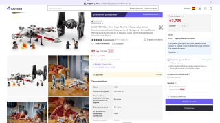 LEGO 75393 Star Wars: Caza TIE y Ala-X Fusionados por 67,72€