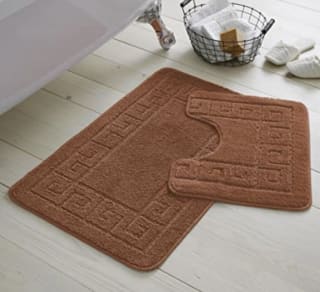 Juego de 2 Alfombrillas de baño Lavables por 8,38 euros