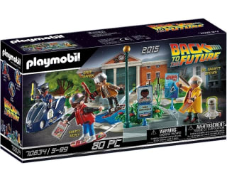 PLAYMOBIL Back to The Future 70634 Persecución en monopatín Parte II por 19€.
