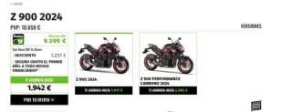 Kawasaki Z 900 2024 Versión full con 125cv por 9.399€