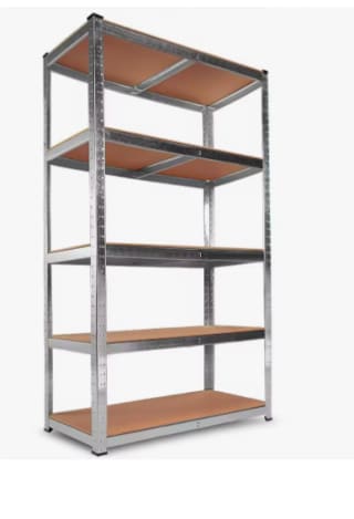 Estantería Metálica Galvanizada Nyana Home 875kg 5 Baldas por 11.4€