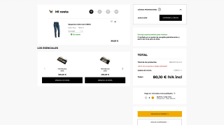 Vaqueros moto Ixon MIKKI Slim Azul por 80,10€