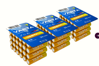 72 Stuks (3 Blisters a 24St) - AAA R3 Varta Longlife Alkaline batterijen voor €19,95 bij iBOOD