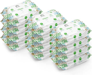 Pack 12 paquetes Toallitas Mama Bear Toallitas Pure 840 Unidad por 9,13€