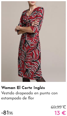 Vestidos de temporada Woman El Corte Inglés por 13€