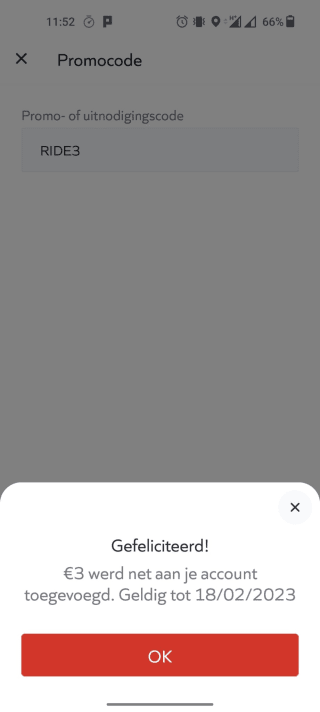 €3 extra credits op je Poppy app