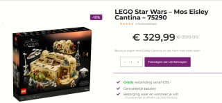 Lego star wars Mos Eisley Cantina voor €329,99 bij Brickfever