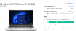 HP ProBook 440 G9 (5Y423EA) voor €862 bij Redable