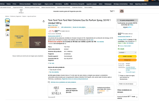 Tom Ford Noir Extreme Eau De Parfum 50ml por solo 66,90€