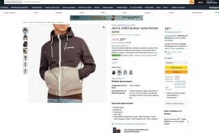 Chaqueta JACK & JONES Bomber Jacket Bomber Jacket por solo 23,99€