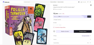 Juego de mesa devir la polilla tramposa pegi 7 por 8,79€