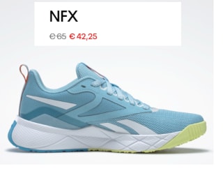 Zapatillas de Fitness Reebok NFX Trainer Mujer por 33.75€