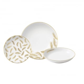 Vajilla de Porcelana Home Carrefour 18 piezas por 19,90€