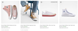 Zapatillas Converse desde solo 29,97€ pagina oficial