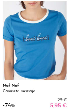 NAF NAF - Camisetas desde 2,95€