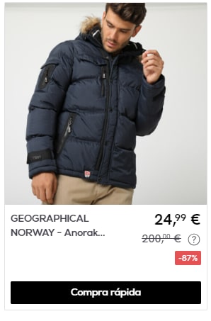 Ropa Geographical Norway desde 9,99€ preciazos