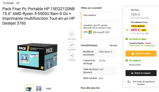 Google Pixel 7a + buds voor €483,50 en HP laptop + printer €499