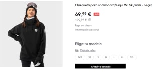 Chaqueta de esquí de mujer W1-W Skywalk Siroko por 69.99€
