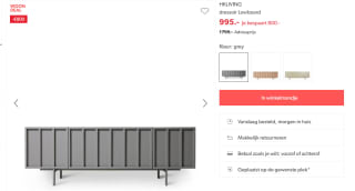 HKliving dressoir Lowboard voor €995 bij Wehkamp