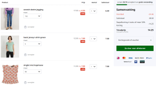 Tot 50% stapelkorting op alles bij terStal