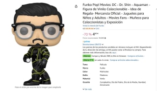 Figura Funko Pop Movies: DC - Dr. Shin - Aquaman por 4,80€