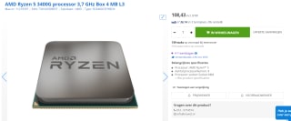 AMD Ryzen 5 3400G - Processor voor €108,43 bij Max ICT