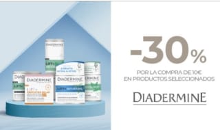 -30% de DTO Extra por la compra de 10€ en Diadermine.